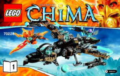 LEGO 70228 instructions page 1 – build guide