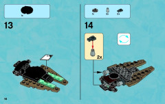 LEGO 70228 instructions page 16 – build guide