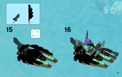 LEGO 70228 instructions page 17 – build guide