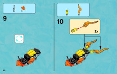 LEGO 70228 instructions page 22 – build guide