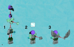 LEGO 70228 instructions page 4 – build guide