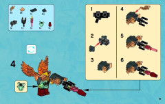 LEGO 70228 instructions page 9 – build guide