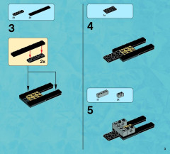 LEGO 70228 instructions page 3 – build guide