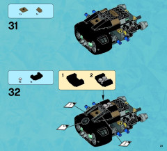 LEGO 70228 instructions page 31 – build guide