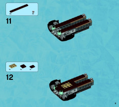 LEGO 70228 instructions page 9 – build guide