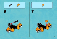 LEGO 70229 instructions page 13 – build guide