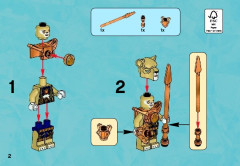 LEGO 70229 instructions page 2 – build guide