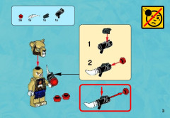 LEGO 70229 instructions page 3 – build guide