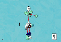 LEGO 70230 instructions page 2 – build guide