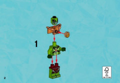 LEGO 70231 instructions page 2 – build guide