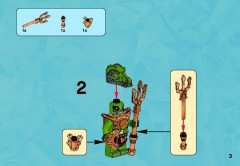 LEGO 70231 instructions page 3 – build guide