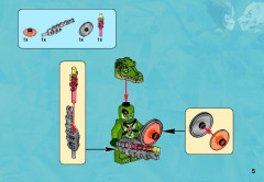 LEGO 70231 instructions page 5 – build guide