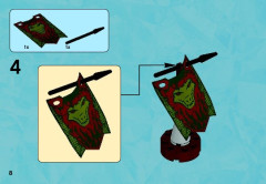 LEGO 70231 instructions page 8 – build guide