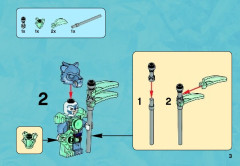 LEGO 70232 instructions page 3 – build guide