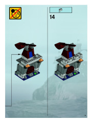 LEGO 7029 instructions page 19 – build guide