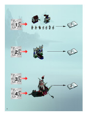 LEGO 7029 instructions page 2 – build guide