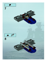 LEGO 7029 instructions page 23 – build guide