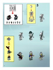 LEGO 7029 instructions page 4 – build guide