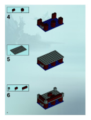 LEGO 7029 instructions page 6 – build guide