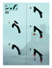 LEGO 7029 instructions page 13 – build guide