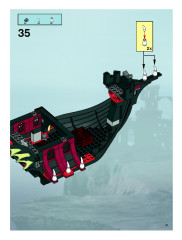 LEGO 7029 instructions page 31 – build guide