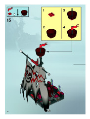 LEGO 7029 instructions page 44 – build guide