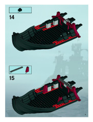 LEGO 7029 instructions page 9 – build guide