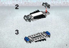 LEGO 7030 instructions page 3 – build guide