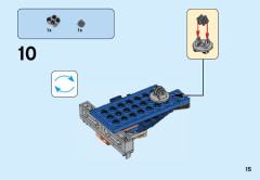 LEGO 70310 instructions page 15 – build guide