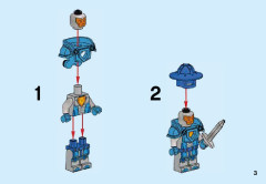 LEGO 70310 instructions page 3 – build guide