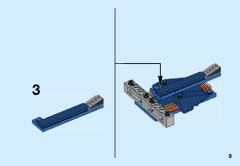 LEGO 70310 instructions page 9 – build guide
