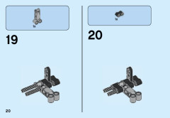 LEGO 70311 instructions page 20 – build guide