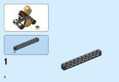 LEGO 70311 instructions page 4 – build guide