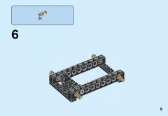 LEGO 70311 instructions page 9 – build guide