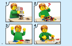 LEGO 70313 instructions page 2 – build guide