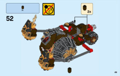 LEGO 70313 instructions page 49 – build guide