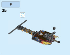 LEGO 70314 instructions page 8 – build guide