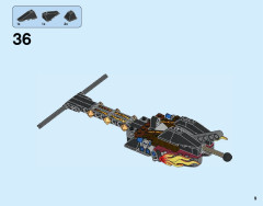 LEGO 70314 instructions page 9 – build guide