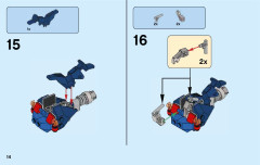 LEGO 70314 instructions page 14 – build guide
