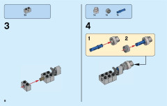 LEGO 70314 instructions page 8 – build guide