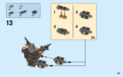 LEGO 70316 instructions page 25 – build guide