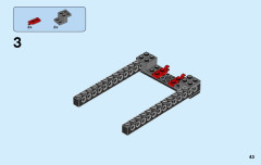 LEGO 70316 instructions page 43 – build guide