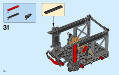 LEGO 70316 instructions page 70 – build guide