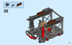 LEGO 70316 instructions page 71 – build guide
