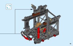 LEGO 70316 instructions page 75 – build guide