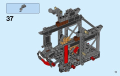 LEGO 70316 instructions page 77 – build guide