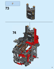 LEGO 70316 instructions page 21 – build guide