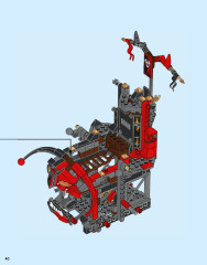 LEGO 70316 instructions page 40 – build guide