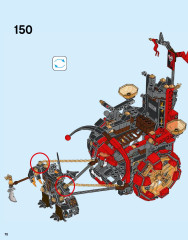 LEGO 70316 instructions page 70 – build guide