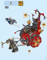 LEGO 70316 instructions page 71 – build guide